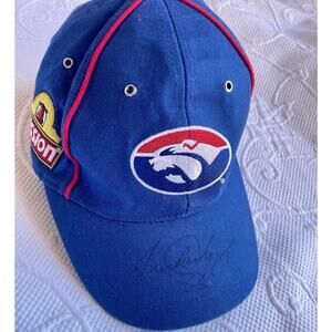 Western Bulldogs Official Team AFL Cap Adjustable – Signed - Autographed Hat